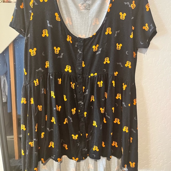 Torrid Disney Pumpkin Shirt - Picture 3 of 3